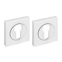 Накладка Fuaro (Фуаро) под цилиндр ET.K.KM52 (ET KM) WH-19 белый