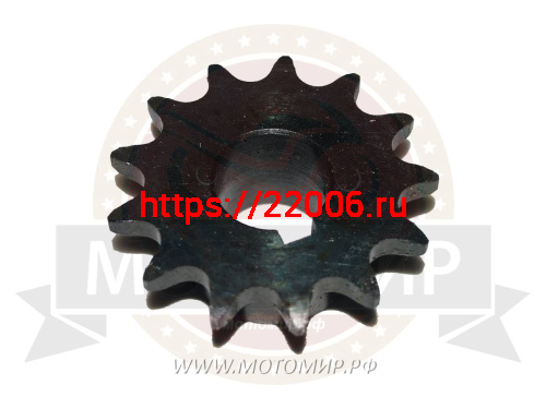 Звезда 13 зуб. 15,875шаг (520) цепи, на вал ф25мм, малая диска реверса мотобусировщика Звезда 13 зуб. 15,875шаг (520) цепи, на вал ф25мм, малая диска реверса мотобусировщика