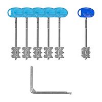 Комплект ключей Mottura (Моттура) для перекодируемых замков с торца двери 91.399/T1 MY KEY (60 мм)