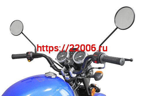 Мопед KT50 Alpha "Пегас" РЕСТАЙЛИНГ (Тюнинг) компл: ЭКОНОМ СИНИЙ фото 2