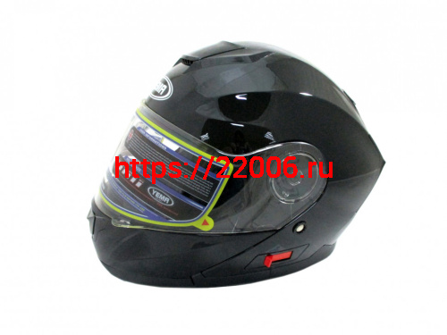 Мотошлем YM-926 черный (M)