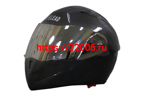 Шлем модуляр "Safelead" HF-118 (поднимается подбородок) NEW карбон (Y03) белый, размер M Шлем модуляр "Safelead" HF-118 (поднимается подбородок) NEW карбон (Y03) белый, размер M