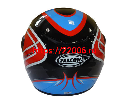 Шлем открытый FALCON XZH207 (Колобок) с забралом, размер XL фото 3