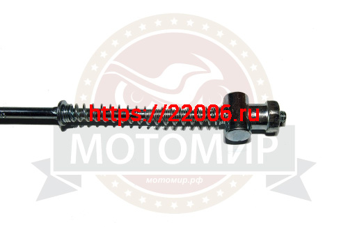 Тяга заднего тормоза COLT в сборе с пружиной и гайкой (500мм) (55080106) фото 2 Тяга заднего тормоза COLT в сборе с пружиной и гайкой (500мм) (55080106) фото 2