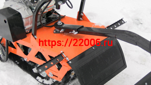 Мотобуксировщик компактный БЕЛКА - 8+ л.с. фото 4