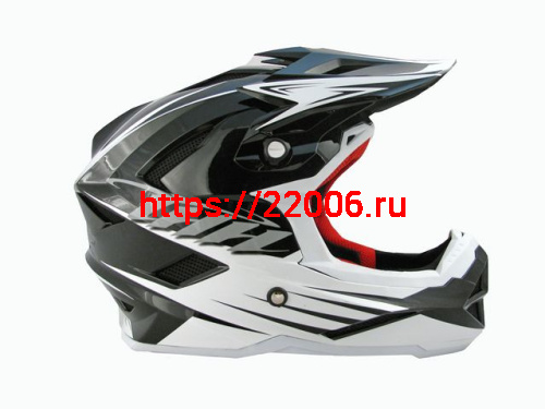 Мотошлем THH T-42 №2 white/black (S)