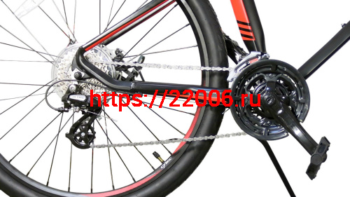 Велосипед 27,5" CITY LEGEND, ригид, алюмин. рама и вилка, 24 скорости, SHIMANO, WANDA 27,5"х1,75" фото 6