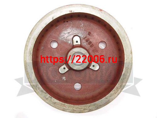 Маховик Дизель 186 (186FS-05101) вращение против часовой, БЕЗ венца фото 3