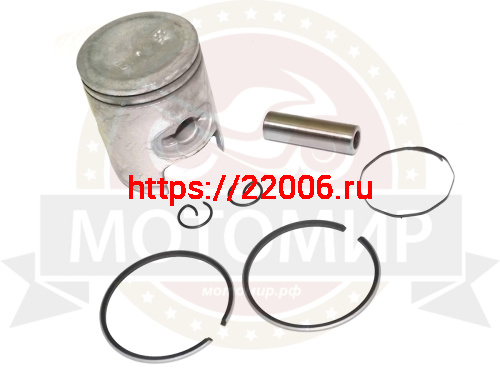 Поршень 39,00 мм 2 такт.скутер Dio50 AF18-28, Takt/Lead (кольца, палец d12 мм, стопор. кольца)