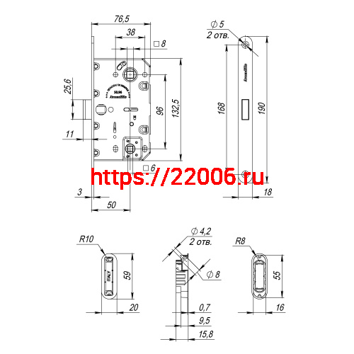 Магнитная Armadillo (Армадилло) защелка WC с ответной планкой GRAVITY G01.190.50.96 MWSC итальянский тисненый фото 3 Магнитная Armadillo (Армадилло) защелка WC с ответной планкой GRAVITY G01.190.50.96 MWSC итальянский тисненый фото 3