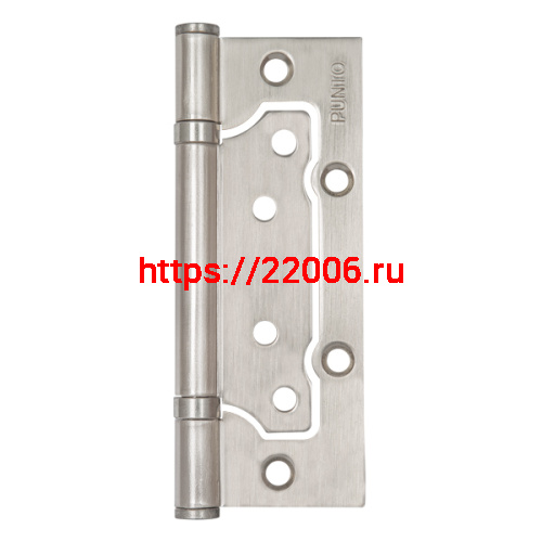 Петля Punto (Пунто) универсальная без врезки IN5200W PN (200-2B 125x2,5) мат. никель Петля Punto (Пунто) универсальная без врезки IN5200W PN (200-2B 125x2,5) мат. никель