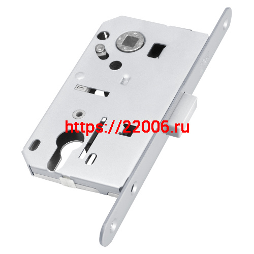 Замок Bonaiti (Бонаити) межкомнатный магнитный под цилиндр B-FORTY №68 с отв. пл. F45 (матовый хром), планка 190 мм фото 3