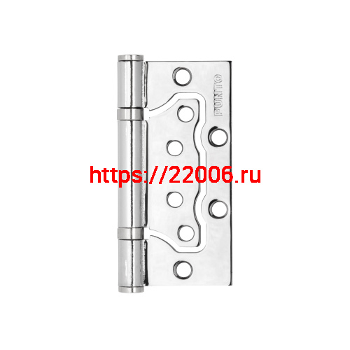 Петля Punto (Пунто) универсальная без врезки IN4200W/IND CP (тех.упаковка) хром