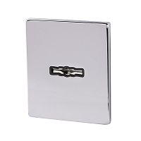 Накладка Armadillo (Армадилло) на сувальдный замок ESC.S-auto.USS/K (PS Protector/USS) CP хром