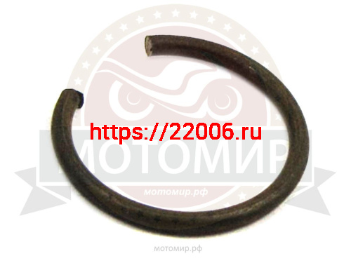 Кольцо стопорное поршневого пальца D18 мм Буран (110501119) Кольцо стопорное поршневого пальца D18 мм Буран (110501119)