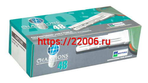 Цилиндровый механизм Mottura (Моттура) под вертушку (дл. шток) C48P413101C5 (72 мм/36+10+26), МАТ.НИКЕЛЬ фото 2