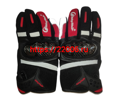 Перчатки PRO-BIKER MCS-57 (чёрно-красные), р-р XXL фото 3
