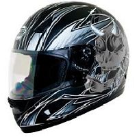 Мотошлем THH TS-38 №5  black/gray  (XS)