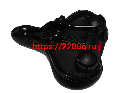 Сиденье вело простое на пружинах 260х210мм, с вентиляцией (HF-AZ-6053) (AZ-5554) STELS фото 3 Сиденье вело простое на пружинах 260х210мм, с вентиляцией (HF-AZ-6053) (AZ-5554) STELS фото 3