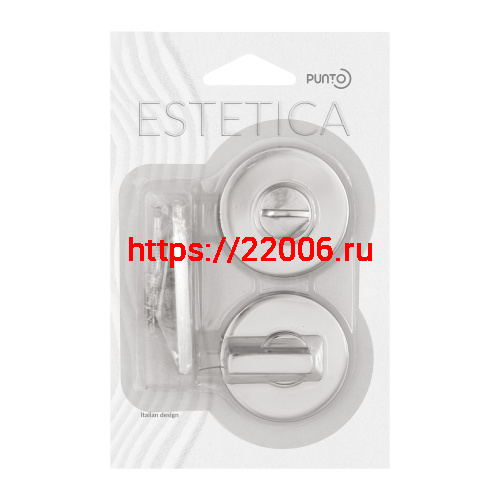 Ручка Punto (Пунто) поворотная BK6.R.EST.R52.JOY CP-8 хром фото 2