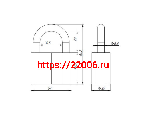 Замок Ajax (Аякс) навесной PD-4060 (PD-40-60) 3 fin key /коробка фото 3 Замок Ajax (Аякс) навесной PD-4060 (PD-40-60) 3 fin key /коробка фото 3
