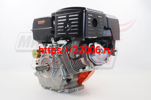 Двигатель HEMEN 18,5 л.с. с катушкой 11А132Вт 192F-2E (458 см3) электростартер, вал 25 мм фото 6