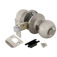 Ручка Punto (Пунто) защелка DK672 SN-BK (6072 SN-B) (фик.) мат. никель