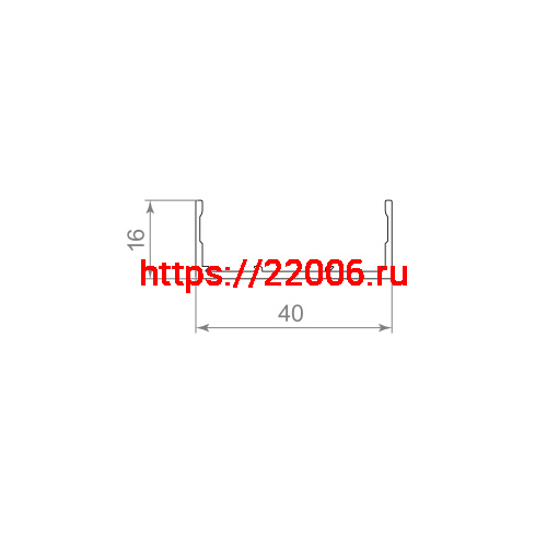 Крышка Armadillo (Армадилло) вертикальная SWD/SLD.Scope 40/16/3200 cover AL (3,2 м) фото 2
