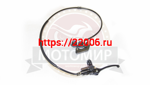 Гидравлика передняя в сборе Fighter125 (тормоз в сборе) посадочные 51 мм (L-1100mm, 2 поршня)