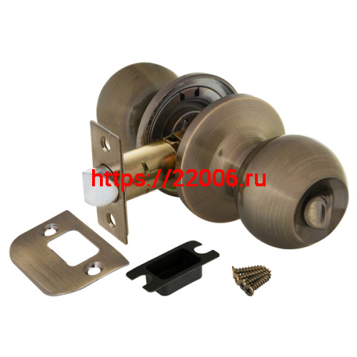 Ручка Ajax (Аякс) защелка DK682 AB-BK (6082 AB-B) (фик.) бронза Ручка Ajax (Аякс) защелка DK682 AB-BK (6082 AB-B) (фик.) бронза