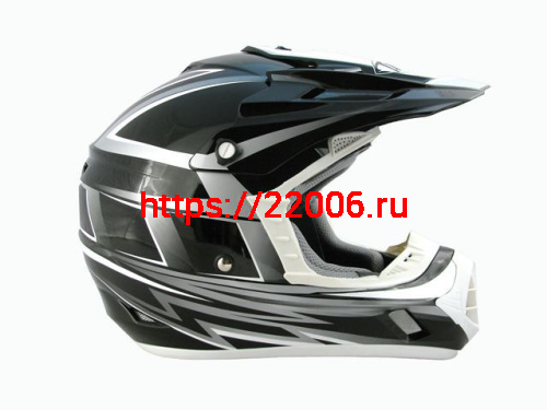 Мотошлем THH TX-12 №17 black/silver (L)