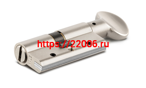 Цилиндровый механизм Kale kilit (Кале килит) с вертушкой 164 DBM-E/70 (30+10+30) mm никель 5 кл. фото 4