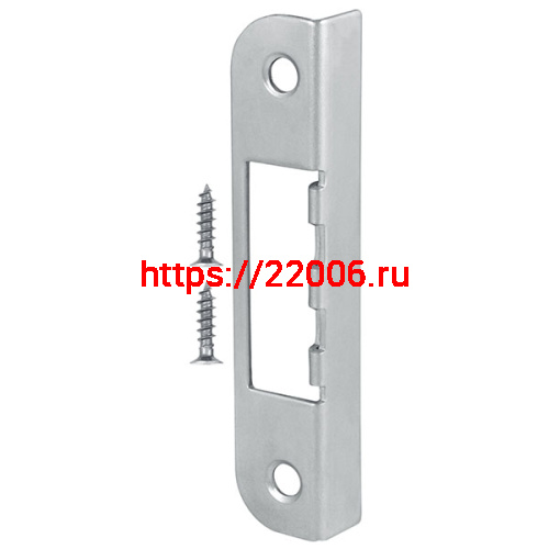 Ответная Fuaro (Фуаро) планка STRP.FIN068 для дверей с притвором к замкам 2018 и 2014 WC/S CP хром фото 3