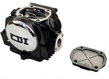 Головка цилиндра в сборе 154FMH, TTR125 d-52.4mm (распредвал, клапана, крышки, коромысла) TMMP