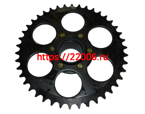 Звезда 42 зуб. (520) цепи, задняя Иж Россия голая, шлицевая ИжП2 сб. 4-45 (ЗАВОД) фото 3 Звезда 42 зуб. (520) цепи, задняя Иж Россия голая, шлицевая ИжП2 сб. 4-45 (ЗАВОД) фото 3