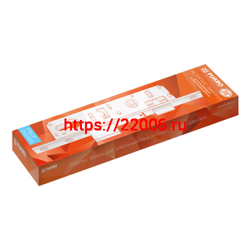 Корпус Fuaro (Фуаро) узкопрофильного замка с защелкой PROF153-20/85 (153-20/85) CP хром фото 2