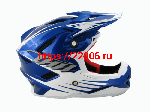 Мотошлем THH T-42 №2 blue/white (S)