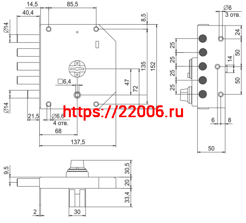 Замок Elbor (Эльбор) накладной сувальдный с задвижкой Базальт 1.05.61.МА (медный антик), 5 кл. /13919/ фото 2 Замок Elbor (Эльбор) накладной сувальдный с задвижкой Базальт 1.05.61.МА (медный антик), 5 кл. /13919/ фото 2