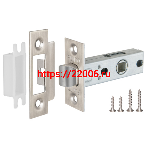 Защелка Punto (Пунто) врезная METL45-8 ( L45-8) SN мат.никель