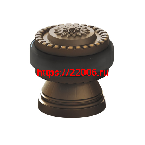 Упор Armadillo (Армадилло) дверной DH062 CL/BB-17 Коричневая бронза