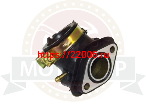 Патрубок карбюратора GY6-125/150/180, 152QMI, 157QMJ (коллектор впускной) резин. Патрубок карбюратора GY6-125/150/180, 152QMI, 157QMJ (коллектор впускной) резин.