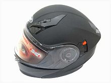 Мотошлем YM-927 черный матовый (XL)