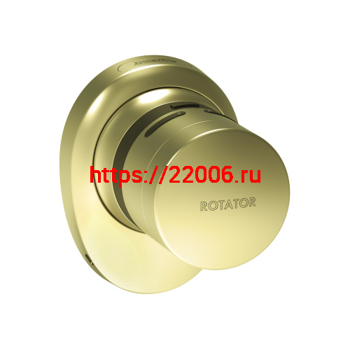 Электронный Armadillo (Армадилло) замок ROTATOR EL.RT01.01 SG матовое золото