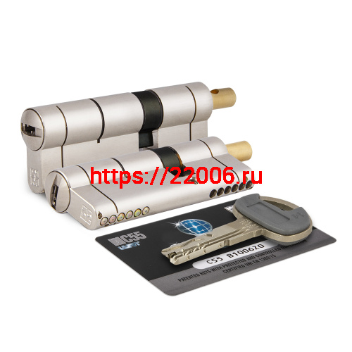 Цилиндровый механизм Mottura (Моттура) под вертушку C55F464601C5 (92 мм/41+10+41), МАТ.НИКЕЛЬ Цилиндровый механизм Mottura (Моттура) под вертушку C55F464601C5 (92 мм/41+10+41), МАТ.НИКЕЛЬ