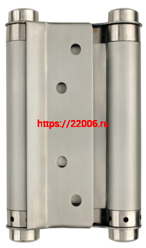 Петля Armadillo (Армадилло) пружинная двусторонняя BH586SS SN (5DSS) мат. никель TECH Петля Armadillo (Армадилло) пружинная двусторонняя BH586SS SN (5DSS) мат. никель TECH