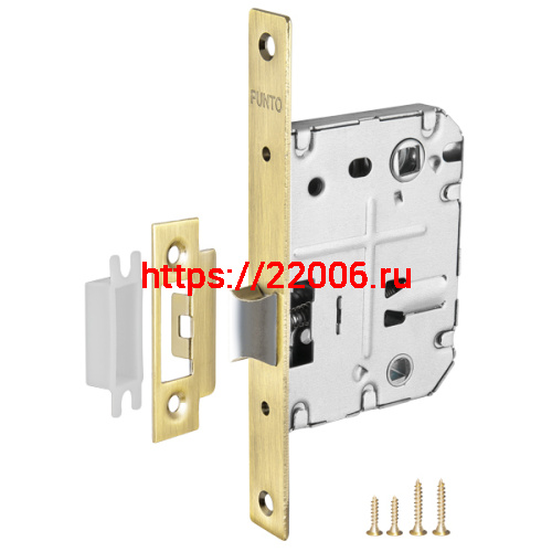 Защелка Punto (Пунто) врезная METL72-50 ( L72-50) SG мат.золото