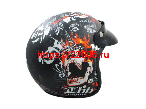 Мотошлем THH TS-42 №5 white/ gray (M)