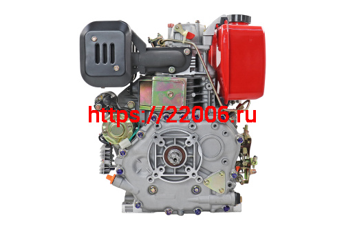 Двигатель SHINERAY 186FD ЗАВОД (10,0 л.с.,4х такт., дизельный,с электрост.,вращение к/вала против часовой) фото 2