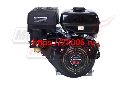 Двигатель LIFAN 9 л.с. 177F (270cc, 6,6 кВт, 4х такт., бенз., вал d25) Двигатель LIFAN 9 л.с. 177F (270cc, 6,6 кВт, 4х такт., бенз., вал d25)