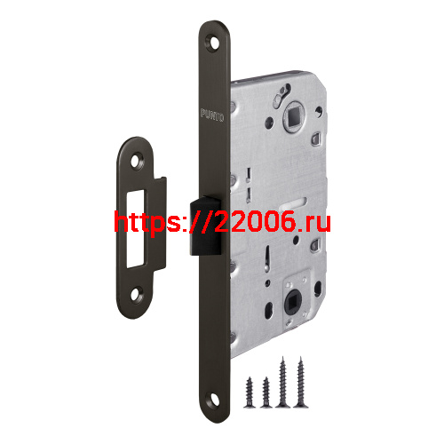 Защелка Punto (Пунто) врезная PL96WC-50/BL GR (графит)
